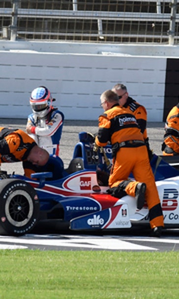 Rahal makes last-lap pass to win IndyCar race at Texas